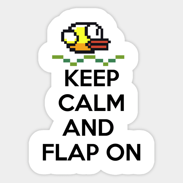 Flappy Bird Sticker by Fusion Designs